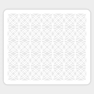 Abstract pattern - gray and white. Sticker